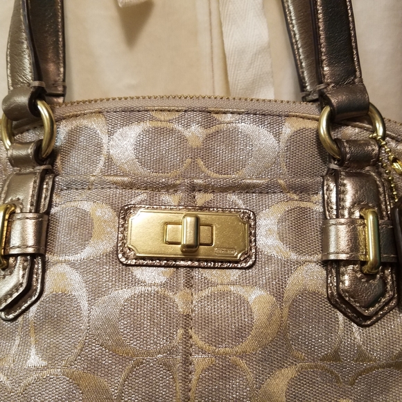 Coach New Chelsea patina satchel - Picture 9 of 16